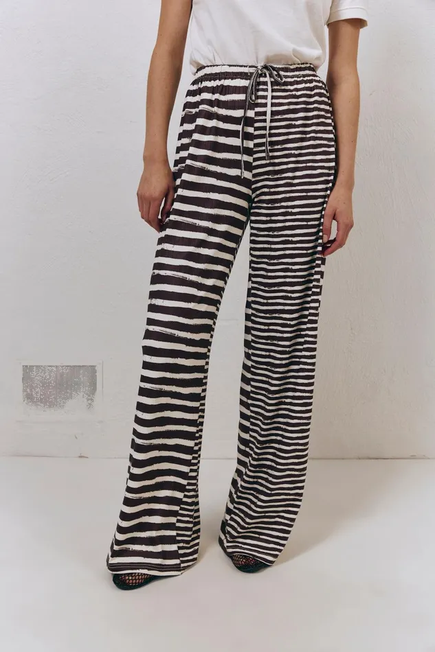 VRG GRL Rieti Pants Brown Women Pants