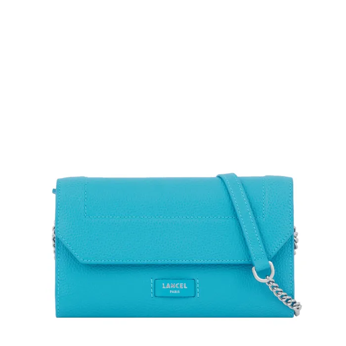 Wallet Chain Ocean Blue Women Lancel Wallet