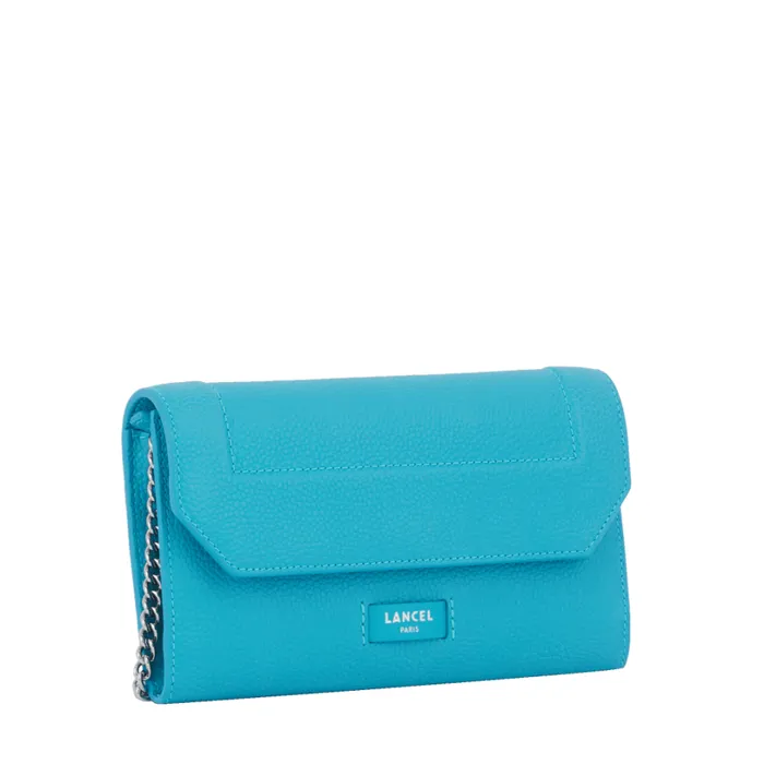 Wallet Chain Ocean Blue Women Lancel Wallet