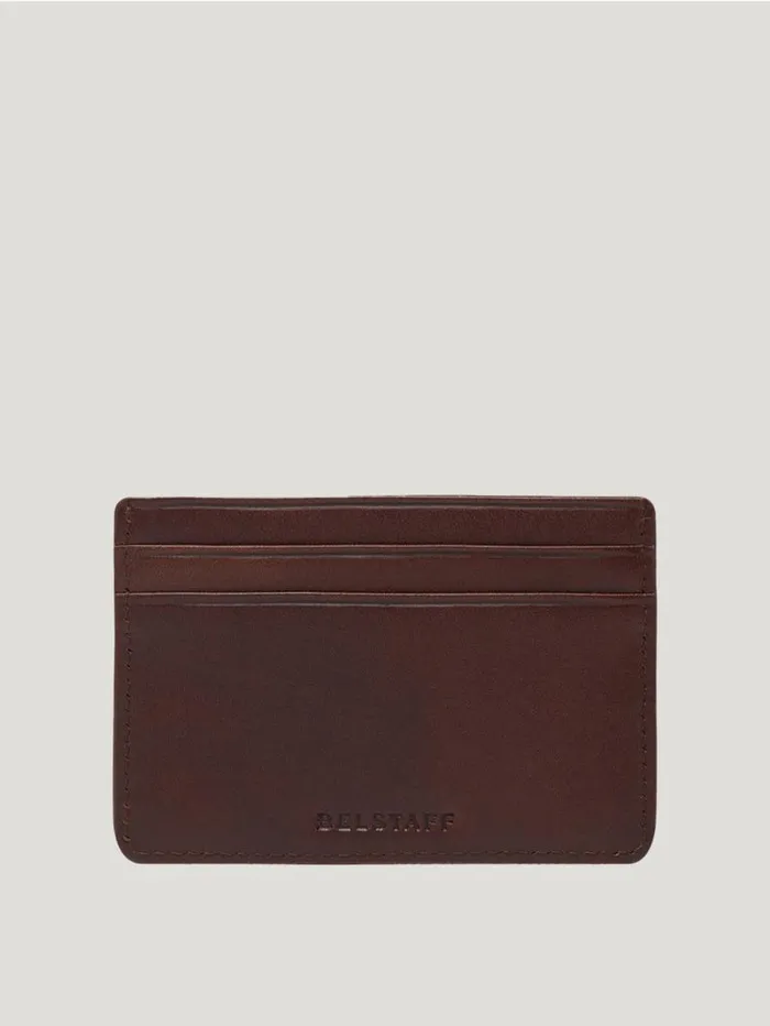 Wallets Men Belstaff Wheatle Card Holder Antique Brown Wallets Men Belstaff Wheatle Card Holder Antique Brown
