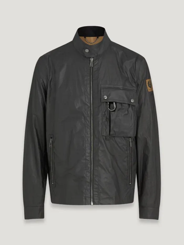 Waxed Jackets Men Belstaff Centenary Racer Black British Khaki