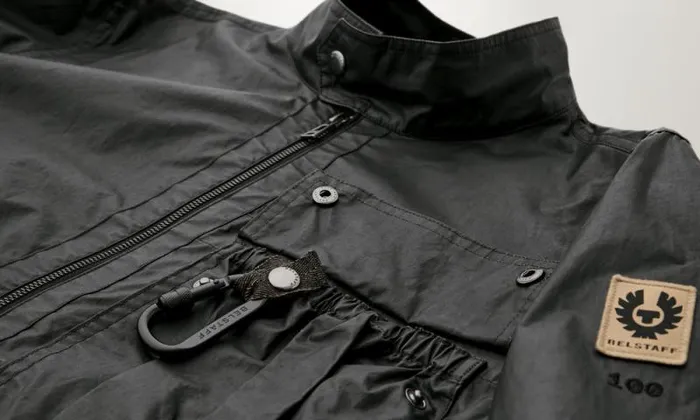 Waxed Jackets Men Belstaff Centenary Racer Black British Khaki