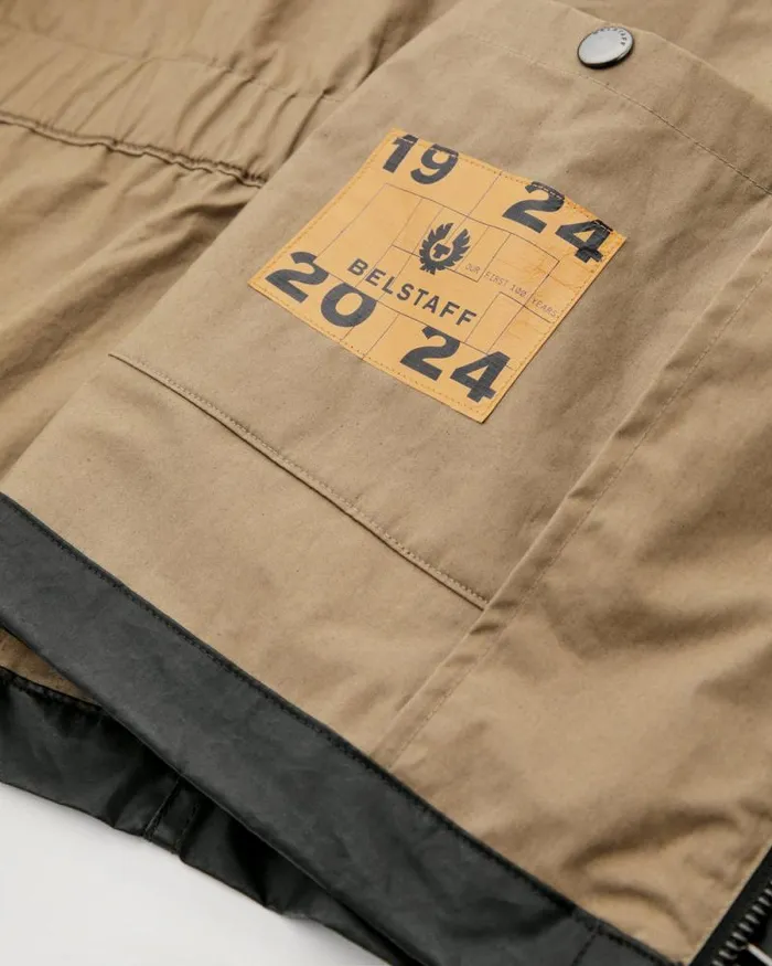 Waxed Jackets Men Belstaff Centenary Racer Black British Khaki