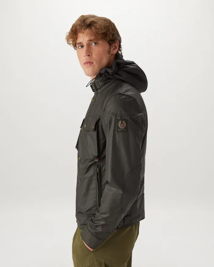 Waxed Jackets Men Belstaff Racemaster Jacket Faded Olive Waxed Jackets Men Belstaff Racemaster Jacket Faded Olive