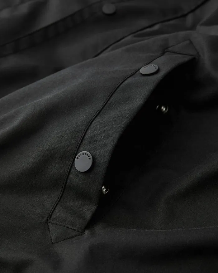 Waxed Jackets Men Belstaff Service Coat Black Waxed Jackets Men Belstaff Service Coat Black