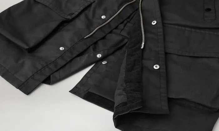 Waxed Jackets Men Belstaff Service Coat Black Waxed Jackets Men Belstaff Service Coat Black