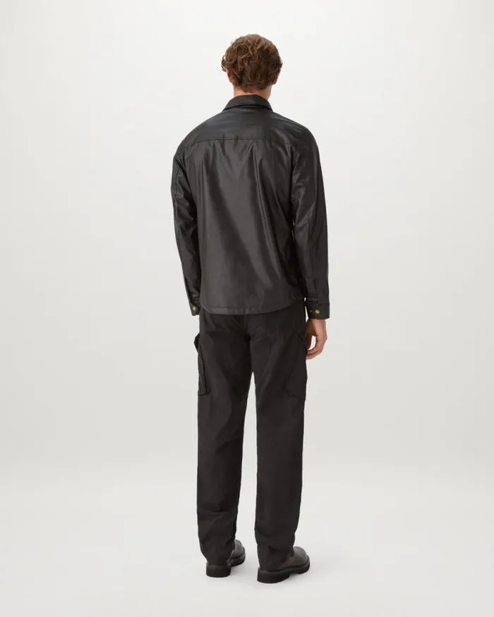 Waxed Jackets Men Belstaff Tour Overshirt Black Waxed Jackets Men Belstaff Tour Overshirt Black