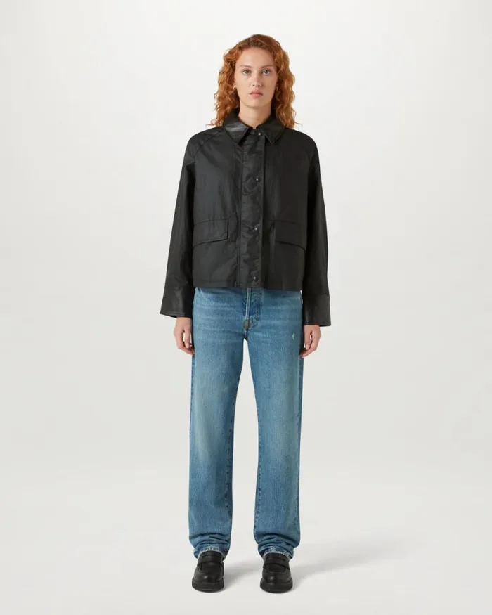 Waxed Jackets Women Belstaff Iris Jacket Black Waxed Jackets Women Belstaff Iris Jacket Black