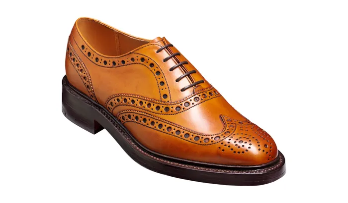 Westfield 8211 Cedar Burnished Calf Men Barker Shoes Wedding Shoes