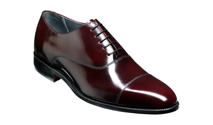 Winsford 8211 Burgundy HiShine Men Barker Shoes Wedding Shoes