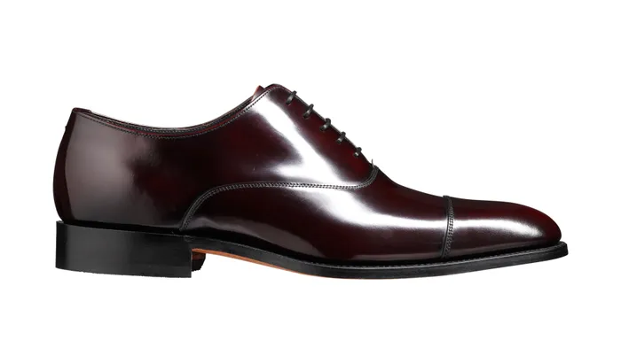 Winsford 8211 Burgundy HiShine Men Barker Shoes Wedding Shoes