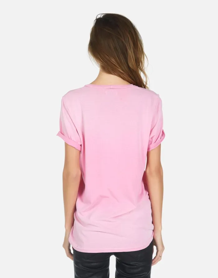 Wolf Hamsa Elements Party Pink Ombre Women039s Lauren Moshi Short Sleeve