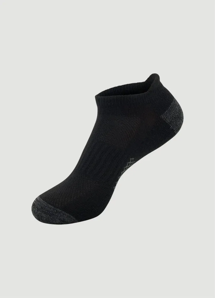 Women 10Pack Heel Tab Socks Black RBX Active Socks