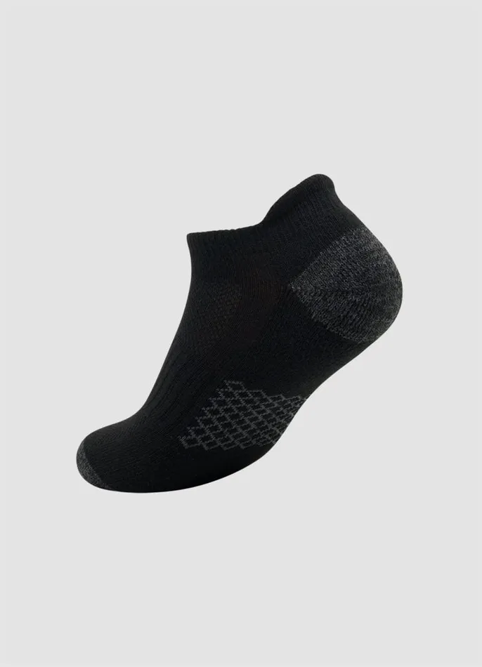 Women 10Pack Heel Tab Socks Black RBX Active Socks