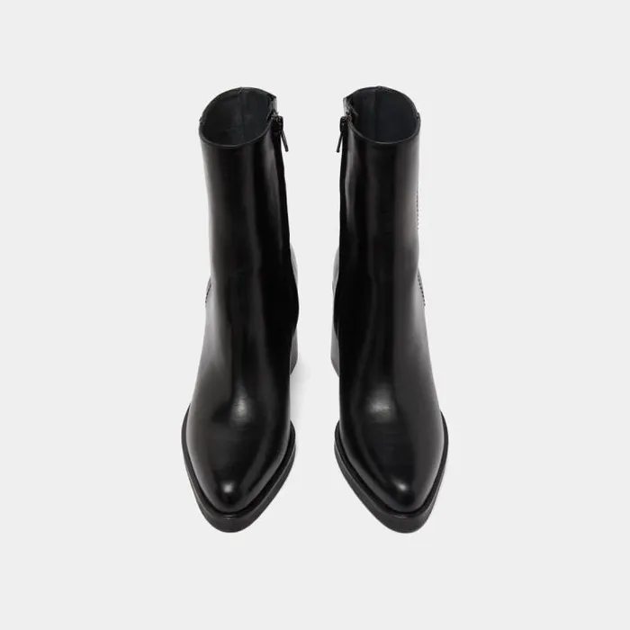 Women Ankle Boots With Heels Black JONAK Ankle Boots Lowboots