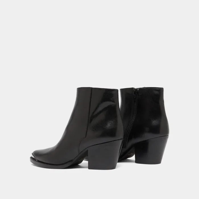 Women Ankle Boots With Metallic Details Black JONAK 60 Years