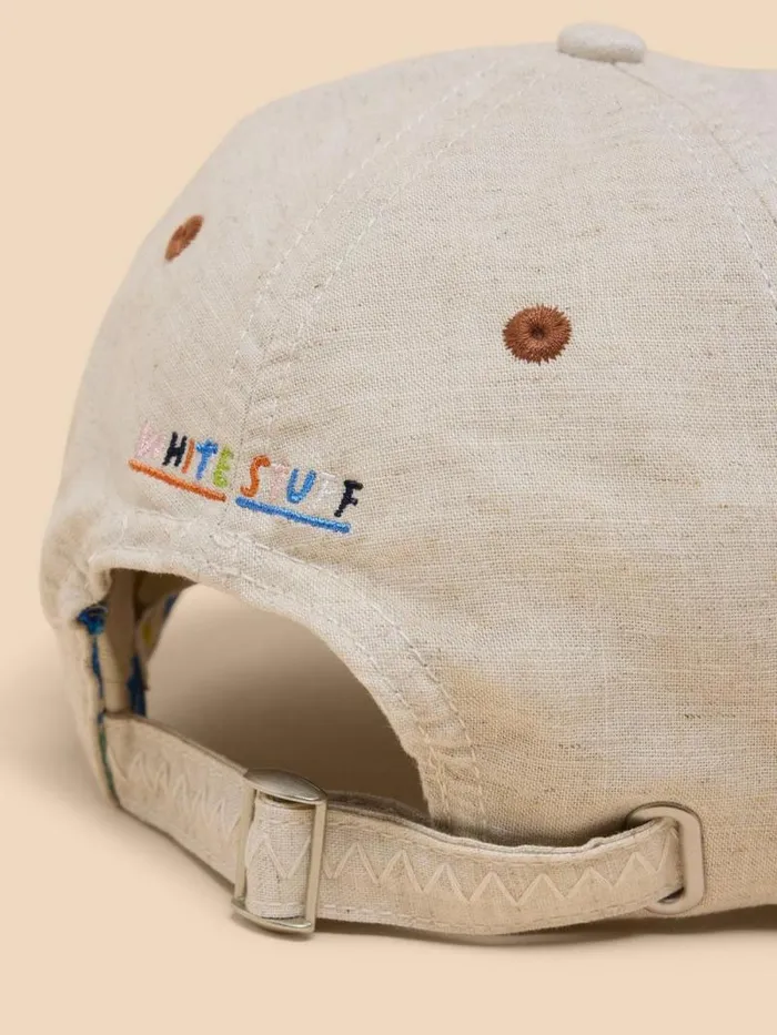 Women Baseball Cap Light Natural White Stuff Hats