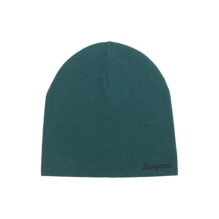 Women Bergans Of Norway Beanies And Caps Allround Mid Warm Merino Beanie Malachite Green