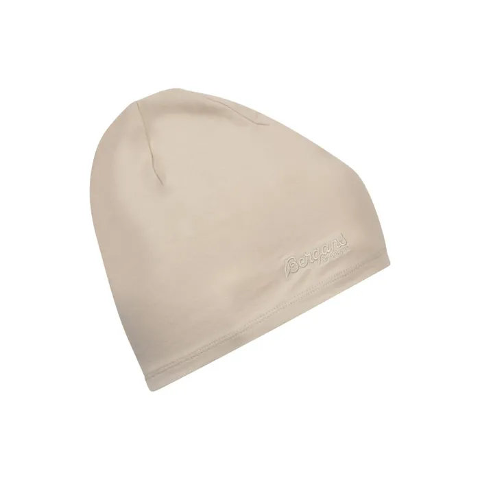 Women Bergans Of Norway Beanies And Caps Cotton Beanie Chalk Sand