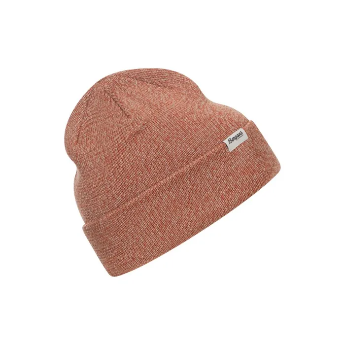 Women Bergans Of Norway Beanies And Caps Melange Beanie Terracotta