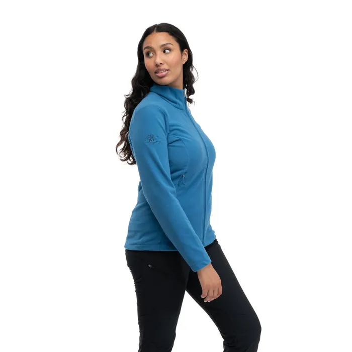 Women Bergans Of Norway Fleece Finnsnes Fleece W Jacket North Sea Blue