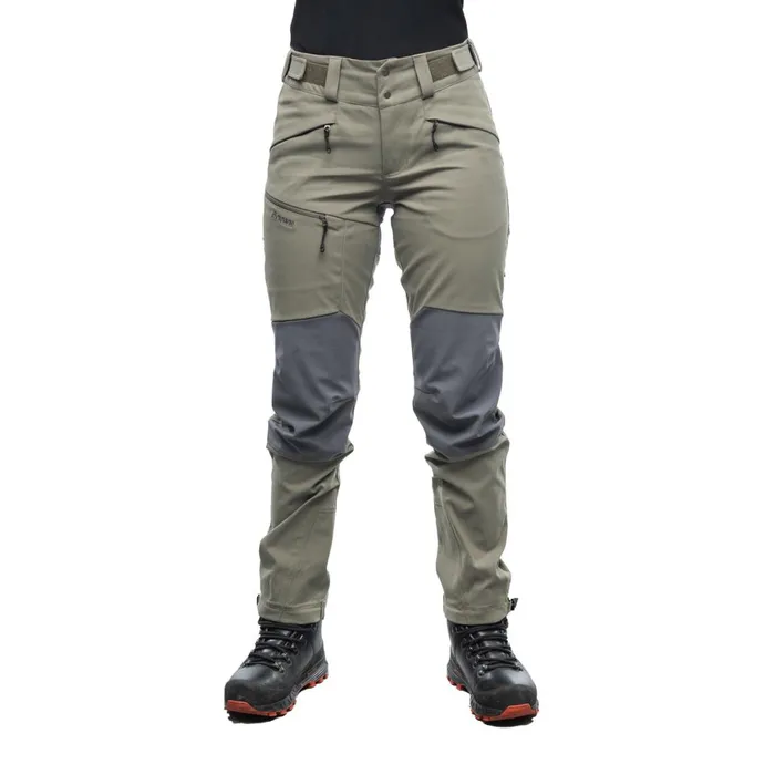 Women Bergans Of Norway Hiking Pants Fjorda Trekking Hybrid W Pants Green Mud Solid Dark Grey Women Bergans Of Norway Hiking Pants Fjorda Trekking Hybrid W Pants Green Mud Solid Dark Grey