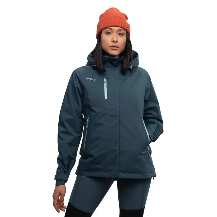 Women Bergans Of Norway Insulated Jackets Flya Insulated Lady Jacket Orion Blue