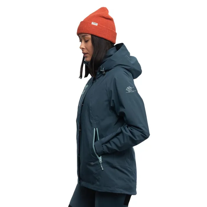 Women Bergans Of Norway Insulated Jackets Flya Insulated Lady Jacket Orion Blue