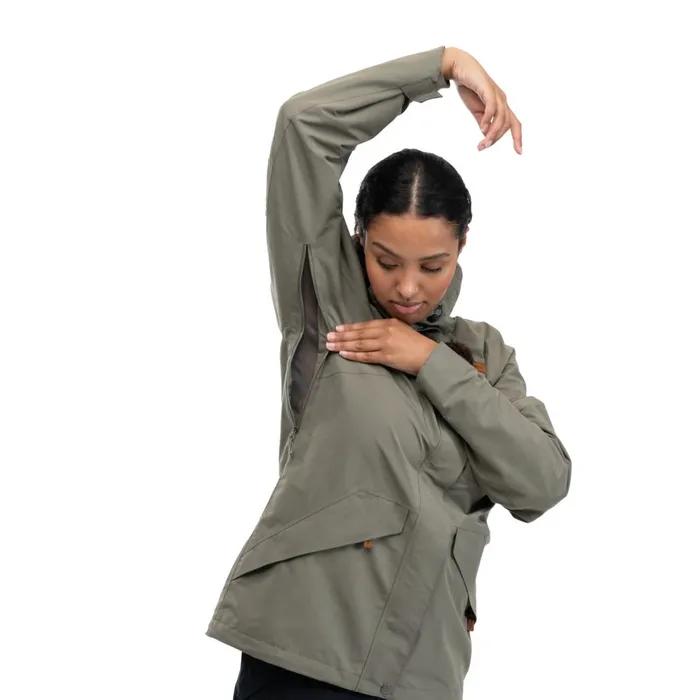 Women Bergans Of Norway Shell Jackets Nordmarka 2l Shell Jacket Green Mud
