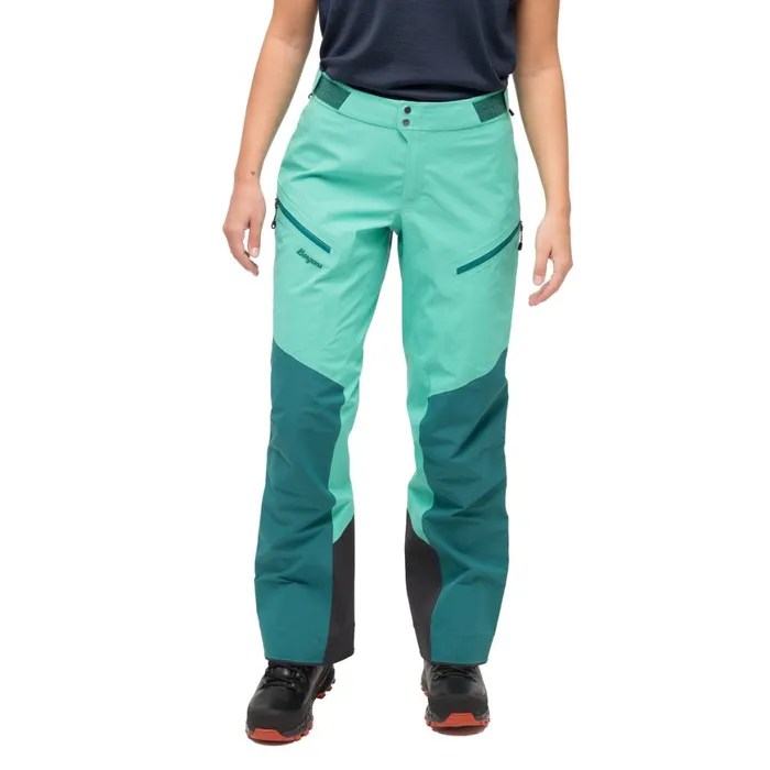 Women Bergans Of Norway Shell Pants Tind 3l Shell Pants Light Malachite Green Malachite Green Women Bergans Of Norway Shell Pants Tind 3l Shell Pants Light Malachite Green Malachite Green