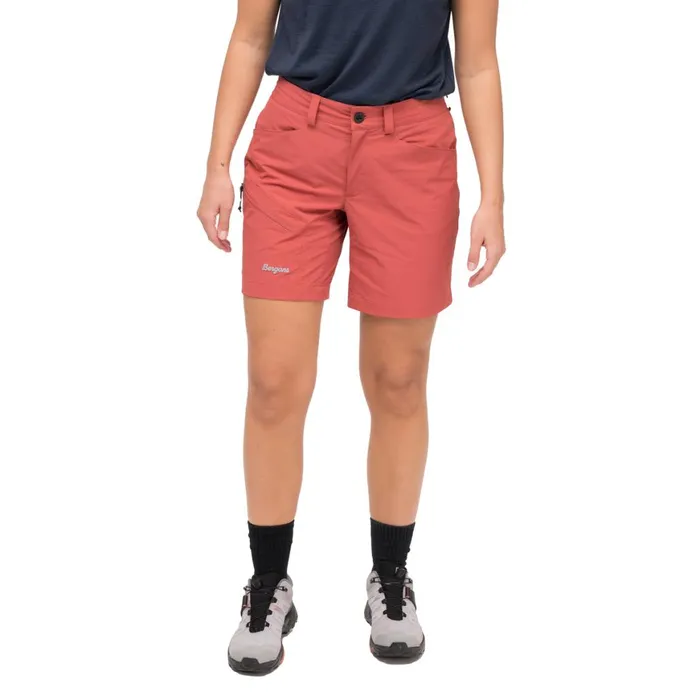 Women Bergans Of Norway Shorts Vaagaa Light Softshell Shorts Rusty Dust