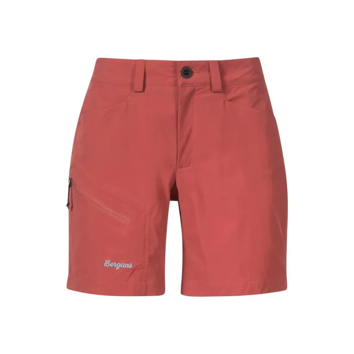 Women Bergans Of Norway Shorts Vaagaa Light Softshell Shorts Rusty Dust