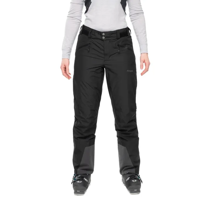 Women Bergans Of Norway Ski Pants Stranda V2 Insulated W Pants Black