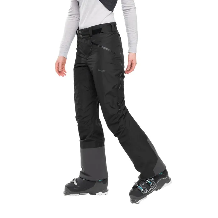 Women Bergans Of Norway Ski Pants Stranda V2 Insulated W Pants Black