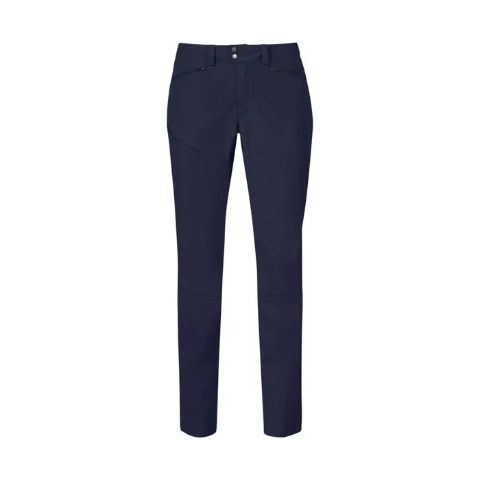 Women Bergans Of Norway Softshell Pants Rabot Light Softshell Pants Navy Blue
