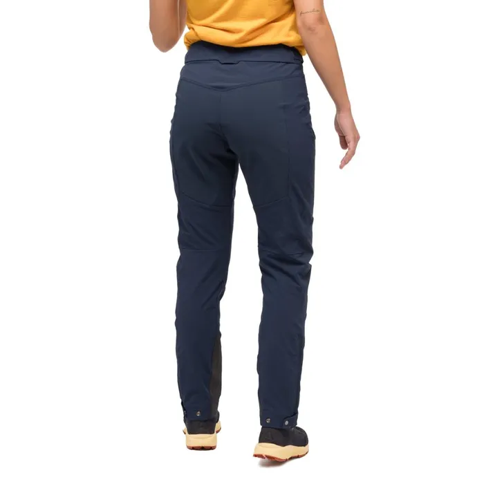 Women Bergans Of Norway Softshell Pants Tind Softshell Pants Navy Blue
