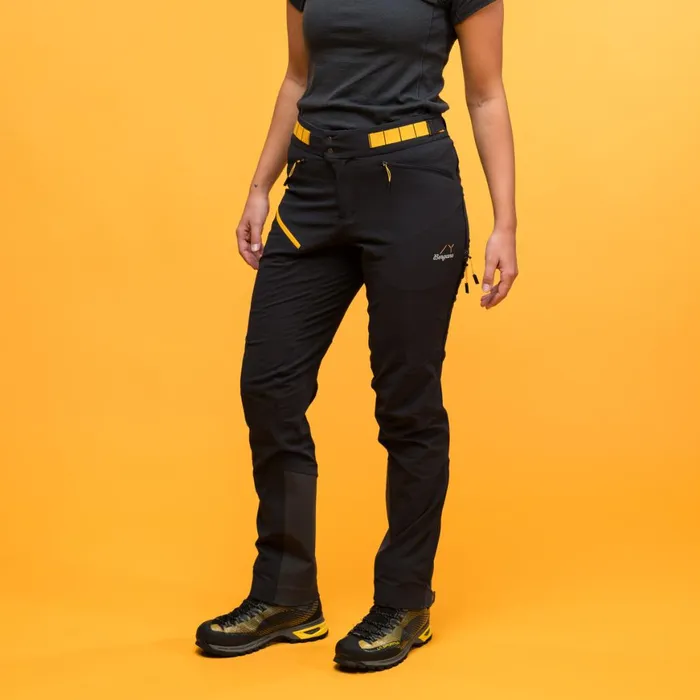 Women Bergans Of Norway Softshell Pants Y Mountainline Wooltech Softshell Pants