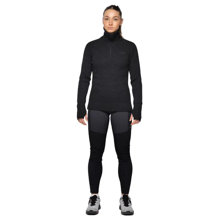 Women Bergans Of Norway Wool Ulriken Jumper Black