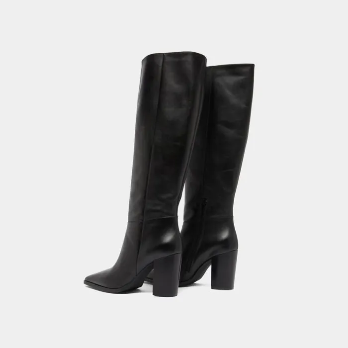 Women Boots With Pointed Toes Black JONAK Boots Thighhigh Boots