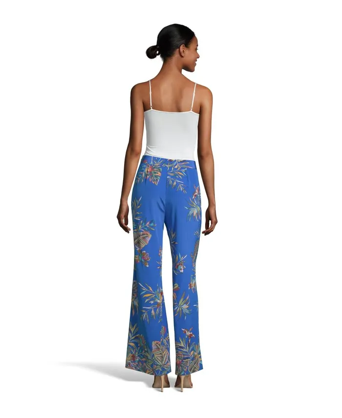 Women Bottoms Robert Graham TAMARA JUNGLE TIGER PRINTED PANTS Multi