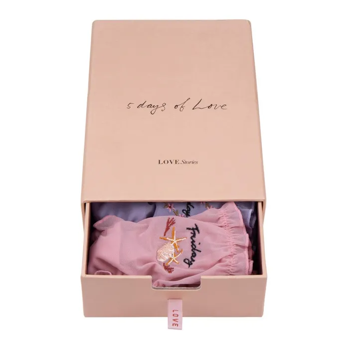 Women Briefs Love Stories 5Pack Lola Weekday Briefs Multicolour