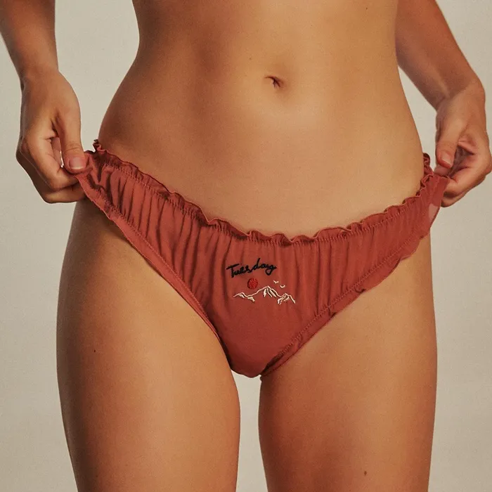 Women Briefs Love Stories 5Pack Lola Weekday Briefs Multicolour