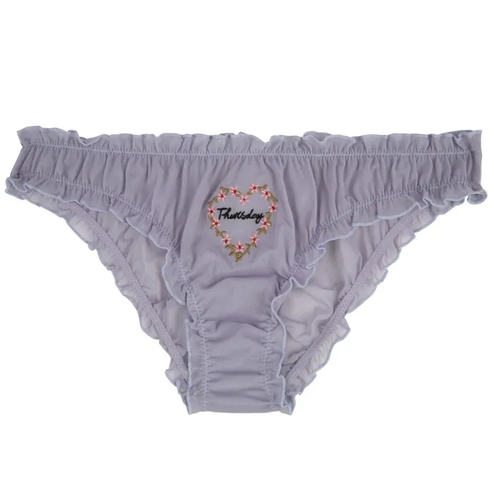 Women Briefs Love Stories 5Pack Lola Weekday Briefs Multicolour