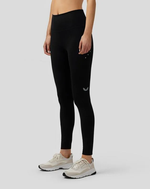 Women Castore Leggings WoZone Breathable Performance Leggings 8211 Black