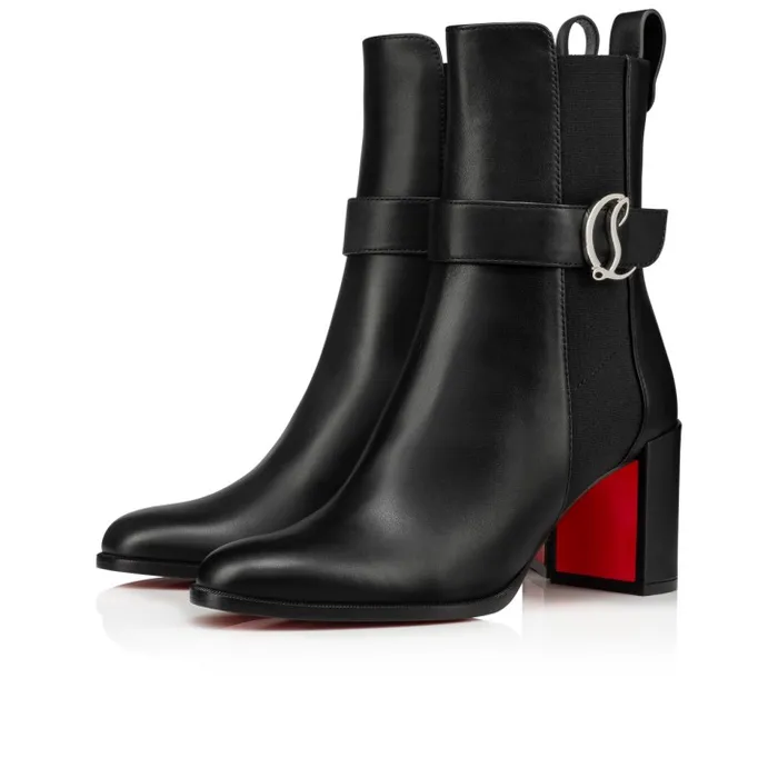 Women CL Chelsea Booty 70 Mm Low Boots 8211 Calf Leather 8211 Black Christian Louboutin Boots Women CL Chelsea Booty 70 Mm Low Boots 8211 Calf Leather 8211 Black Christian Louboutin Boots