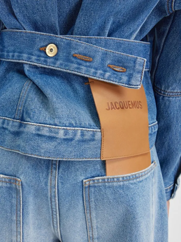 Women Coats and Jackets JACQUEMUS The Denim DeNmes Jacket Bluetabac Women Coats and Jackets JACQUEMUS The Denim DeNmes Jacket Bluetabac