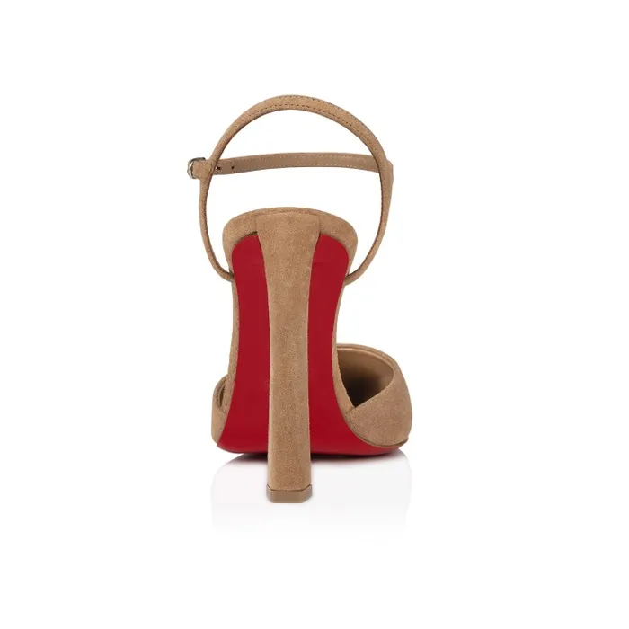 Women Condora Riviera 100 Mm Pumps 8211 Veau Velours 8211 Lionne Christian Louboutin Pumps