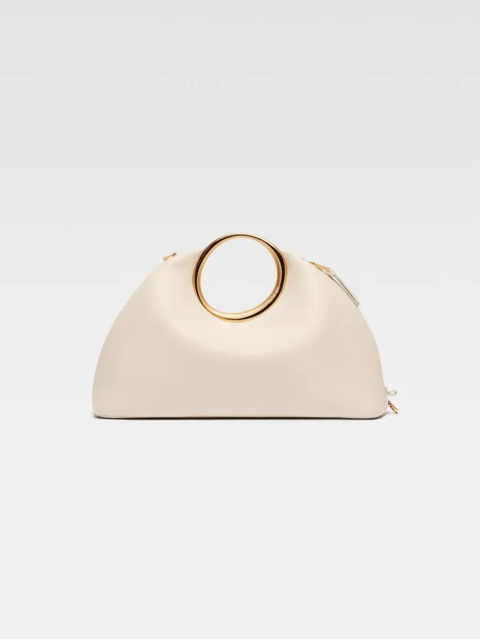 Women Crossbody and Handbags JACQUEMUS The Calino Light Ivory