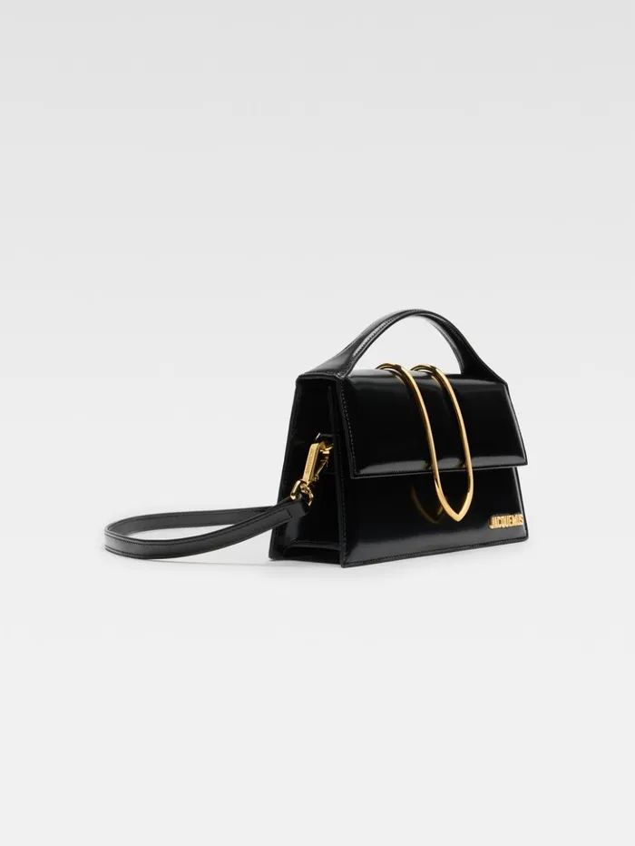 Women Crossbody and Handbags JACQUEMUS The Large Bambino Black