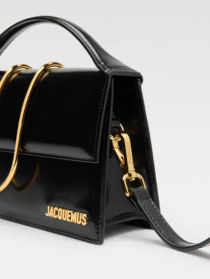 Women Crossbody and Handbags JACQUEMUS The Large Bambino Black